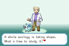 Professor Oak introduces Kanto's changing ecology
